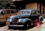 Image of Ford V8 automobile commercial advertisment 1939 United States USA, 1939, second 24 stock footage video 65675051554