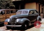 Image of Ford V8 automobile commercial advertisment 1939 United States USA, 1939, second 26 stock footage video 65675051554