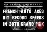Immagine di Formula One Grand Prix Francia 1936 Montlhéry Francia, 1936, secondo 6 filmato di repertorio 65675051557