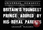 Standbild Prince Edward London England Vereinigtes Königreich, 1936, aus Sekunde 6 historischem Filmmaterial Videoclip 65675051558