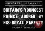 Standbild Prince Edward London England Vereinigtes Königreich, 1936, aus Sekunde 7 historischem Filmmaterial Videoclip 65675051558