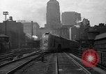 Image of streamlined train Chicago Illinois USA, 1936, second 10 stock footage video 65675051563