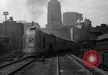 Image of streamlined train Chicago Illinois USA, 1936, second 12 stock footage video 65675051563