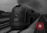 Image of streamlined train Chicago Illinois USA, 1936, second 23 stock footage video 65675051563