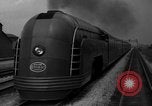 Image of streamlined train Chicago Illinois USA, 1936, second 24 stock footage video 65675051563