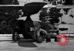 Image of "Stratogyro" flying machine failing to fly Hollywood California USA, 1936, second 12 stock footage video 65675051564
