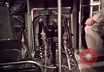 Image of buses in garage United States USA, 1937, second 55 stock footage video 65675051568
