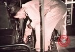 Image of buses in garage United States USA, 1937, second 57 stock footage video 65675051568