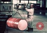 Image of buses in garage United States USA, 1937, second 61 stock footage video 65675051568