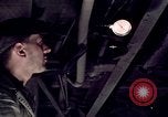 Image of buses in garage United States USA, 1937, second 38 stock footage video 65675051569