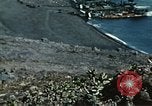 Image of famous American flag raising Mount Suribachi Iwo Jima, 1945, second 12 stock footage video 65675051573
