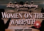 Standbild amerikanischen Frauen arbeiten in Zweiten Weltkrieg United States USA, 1943, aus Sekunde 3 historischem Filmmaterial Videoclip 65675051577