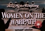 Standbild amerikanischen Frauen arbeiten in Zweiten Weltkrieg United States USA, 1943, aus Sekunde 7 historischem Filmmaterial Videoclip 65675051577
