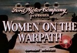 Standbild amerikanischen Frauen arbeiten in Zweiten Weltkrieg United States USA, 1943, aus Sekunde 8 historischem Filmmaterial Videoclip 65675051577