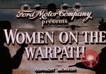 Standbild amerikanischen Frauen arbeiten in Zweiten Weltkrieg United States USA, 1943, aus Sekunde 9 historischem Filmmaterial Videoclip 65675051577
