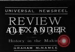 Standbild König Alexander von Jugoslawien Marseille Frankreich, 1934, aus Sekunde 1 historischem Filmmaterial Videoclip 65675051578