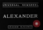 Standbild König Alexander von Jugoslawien Marseille Frankreich, 1934, aus Sekunde 5 historischem Filmmaterial Videoclip 65675051578