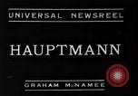 Image Bruno Richard Hauptmann United States USA, 1934, de la seconde 1 séquences d'archives historiques vidéo 65675051579