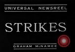 Standbild strike Bedingungen United States USA, 1934, aus Sekunde 1 historischem Filmmaterial Videoclip 65675051594