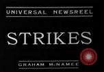 Standbild strike Bedingungen United States USA, 1934, aus Sekunde 3 historischem Filmmaterial Videoclip 65675051594