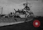 Standbild Deutsche Kreuzer Admiral Graf Spee Montevideo Uruguay, 1939, aus Sekunde 16 historischem Filmmaterial Videoclip 65675051596