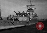 Standbild Deutsche Kreuzer Admiral Graf Spee Montevideo Uruguay, 1939, aus Sekunde 17 historischem Filmmaterial Videoclip 65675051596