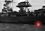 Standbild Deutsche Kreuzer Admiral Graf Spee Montevideo Uruguay, 1939, aus Sekunde 19 historischem Filmmaterial Videoclip 65675051596