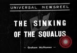 Image of USS Squalus sank during sea trials United States USA, 1939, second 1 stock footage video 65675051599