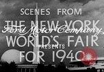 Image New York World's Fair New York City USA, 1939, de la seconde 5 séquences d'archives historiques vidéo 65675051606