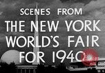 Image New York World's Fair New York City USA, 1939, de la seconde 9 séquences d'archives historiques vidéo 65675051606