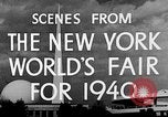 Image New York World's Fair New York City USA, 1939, de la seconde 10 séquences d'archives historiques vidéo 65675051606