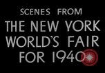 Image New York World's Fair New York City USA, 1939, de la seconde 12 séquences d'archives historiques vidéo 65675051606