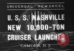 Image USS Nashville Camden New Jersey USA, 1937, de la seconde 1 séquences d'archives historiques vidéo 65675051612