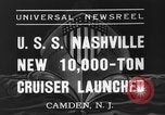Image USS Nashville Camden New Jersey USA, 1937, de la seconde 6 séquences d'archives historiques vidéo 65675051612