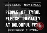 Image of Tyroleans Innsbruck Austria, 1937, second 5 stock footage video 65675051614