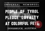 Image of Tyroleans Innsbruck Austria, 1937, second 6 stock footage video 65675051614
