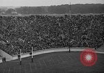 Image of football match South Bend Indiana USA, 1937, second 31 stock footage video 65675051617