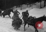 Image of sled artillery Austria, 1935, second 20 stock footage video 65675051629