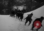 Image of sled artillery Austria, 1935, second 30 stock footage video 65675051629
