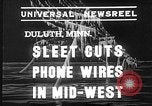 Image of damage from sleet Duluth Minnesota USA, 1935, second 8 stock footage video 65675051631