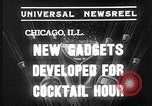 Image of models display cocktail bar gadgets Chicago Illinois USA, 1935, second 7 stock footage video 65675051632