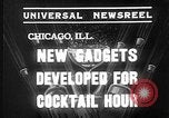 Image of models display cocktail bar gadgets Chicago Illinois USA, 1935, second 8 stock footage video 65675051632