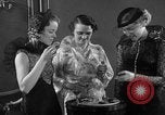 Image of models display cocktail bar gadgets Chicago Illinois USA, 1935, second 31 stock footage video 65675051632