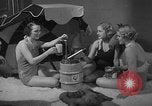 Image of models display cocktail bar gadgets Chicago Illinois USA, 1935, second 56 stock footage video 65675051632