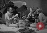 Image of models display cocktail bar gadgets Chicago Illinois USA, 1935, second 57 stock footage video 65675051632