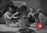 Image of models display cocktail bar gadgets Chicago Illinois USA, 1935, second 58 stock footage video 65675051632