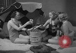 Image of models display cocktail bar gadgets Chicago Illinois USA, 1935, second 59 stock footage video 65675051632
