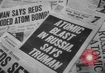 Image of Soviet first atomic bomb explosion New York United States USA, 1949, second 3 stock footage video 65675051644