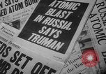 Image of Soviet first atomic bomb explosion New York United States USA, 1949, second 5 stock footage video 65675051644
