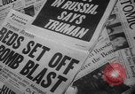 Image of Soviet first atomic bomb explosion New York United States USA, 1949, second 7 stock footage video 65675051644